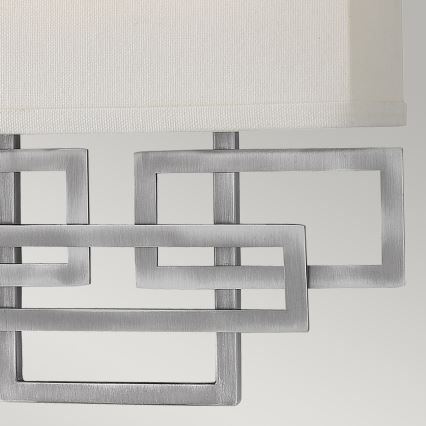 Hinkley - Nástěnné svítidlo LANZA 2xE14/60W/230V matný chrom