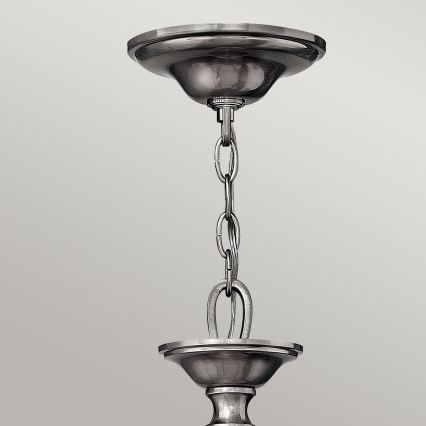 Hinkley - Lustr na řetězu SUSSEX 5xE14/40W/230V matný chrom