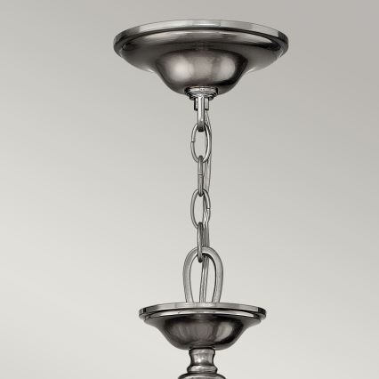 Hinkley - Lustr na řetězu SUSSEX 9xE14/40W/230V matný chrom