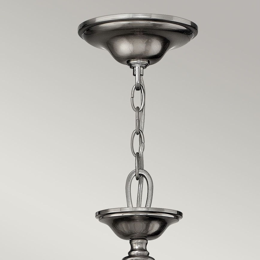 Hinkley - Lustr na řetězu SUSSEX 9xE14/40W/230V matný chrom