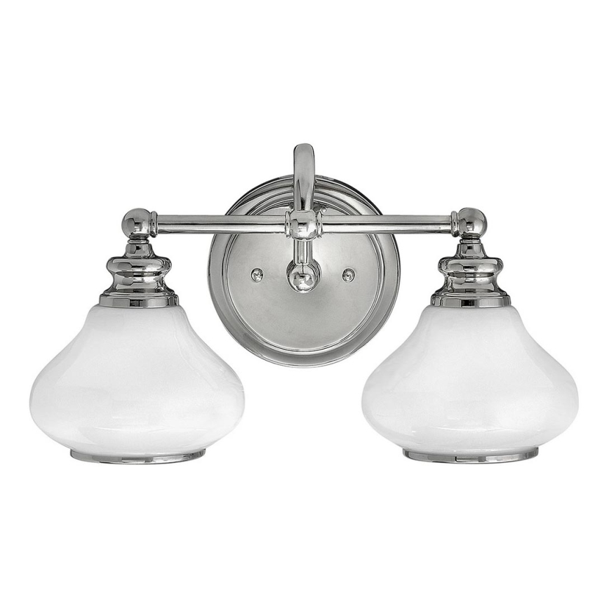 Hinkley - LED Koupelnové nástěnné svítidlo AINSLEY 2xG9/3W/230V IP44 matný chrom