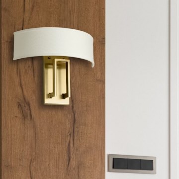Hinkley - Nástěnné svítidlo HAMPTON 2xE14/40W/230V zlatá