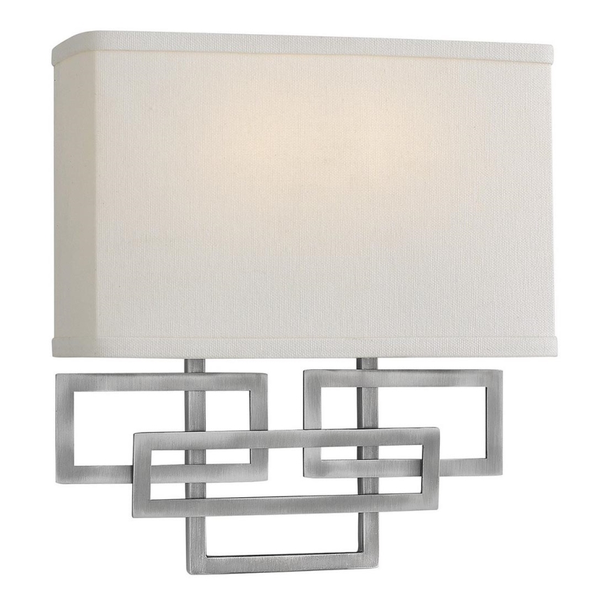 Hinkley - Nástěnné svítidlo LANZA 2xE14/60W/230V matný chrom
