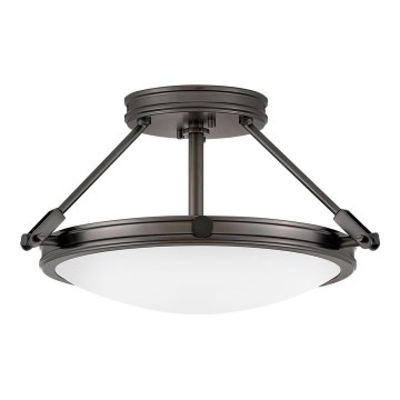 Hinkley - Přisazený lustr COLLIER 3xE14/40W/230V pr. 41,7 cm černá