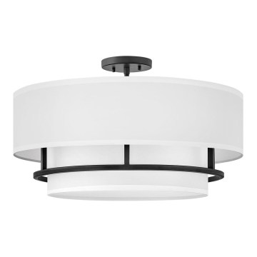 Hinkley - Přisazený lustr GRAHAM 4xE14/40W/230V černá