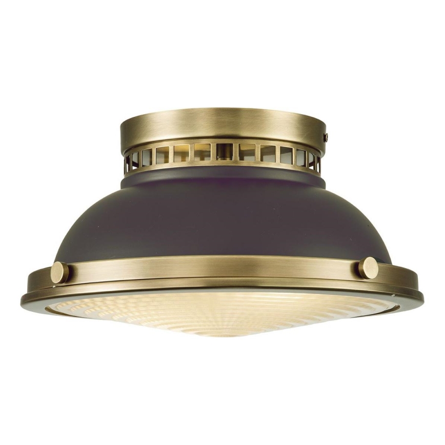 Hinkley - Stropní svítidlo AMELIA 2xE27/40W/230V černá/mosaz
