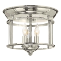 Hinkley - Stropní svítidlo GENTRY 3xE14/40W/230V lesklý chrom