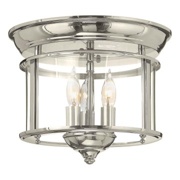 Hinkley - Stropní svítidlo GENTRY 3xE14/40W/230V lesklý chrom