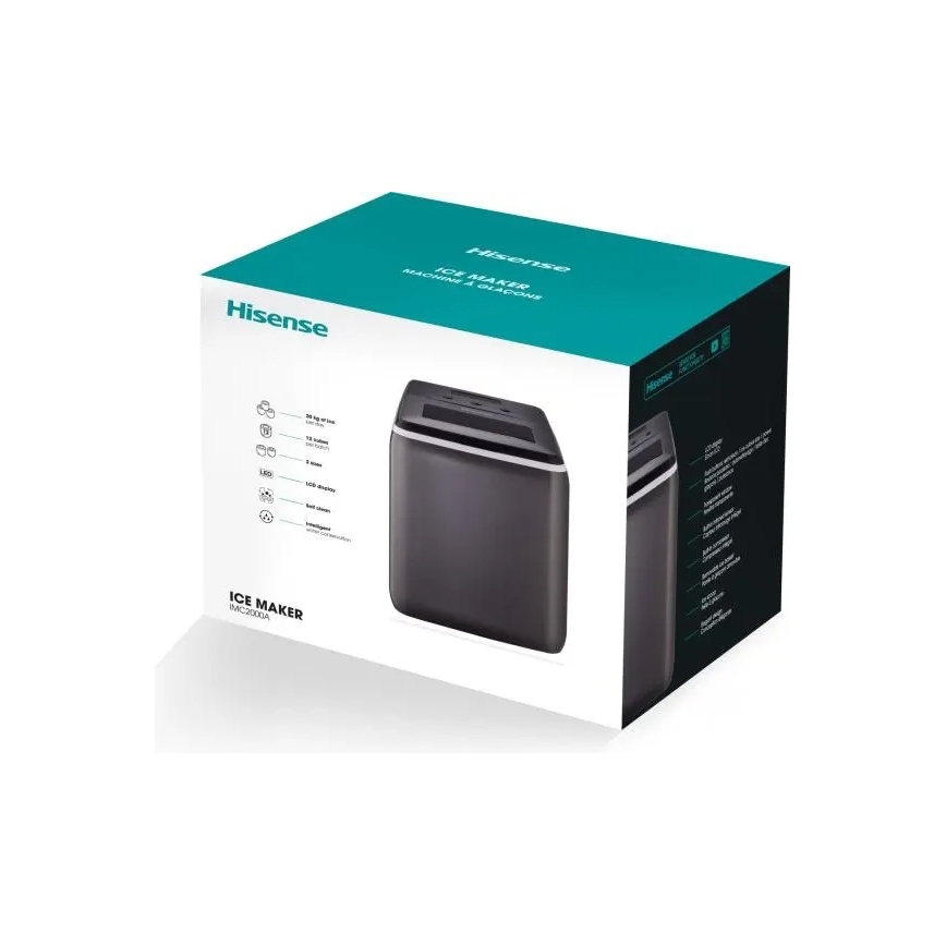 HISENSE IMC2000A - Výrobník ledu 2,8 l 120W/230V černá