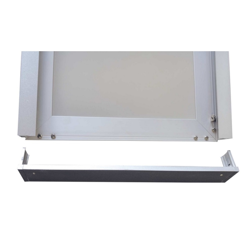 Hliníkový rám pro instalaci LED panelů FR-VIRGO CLICK 120x30 cm