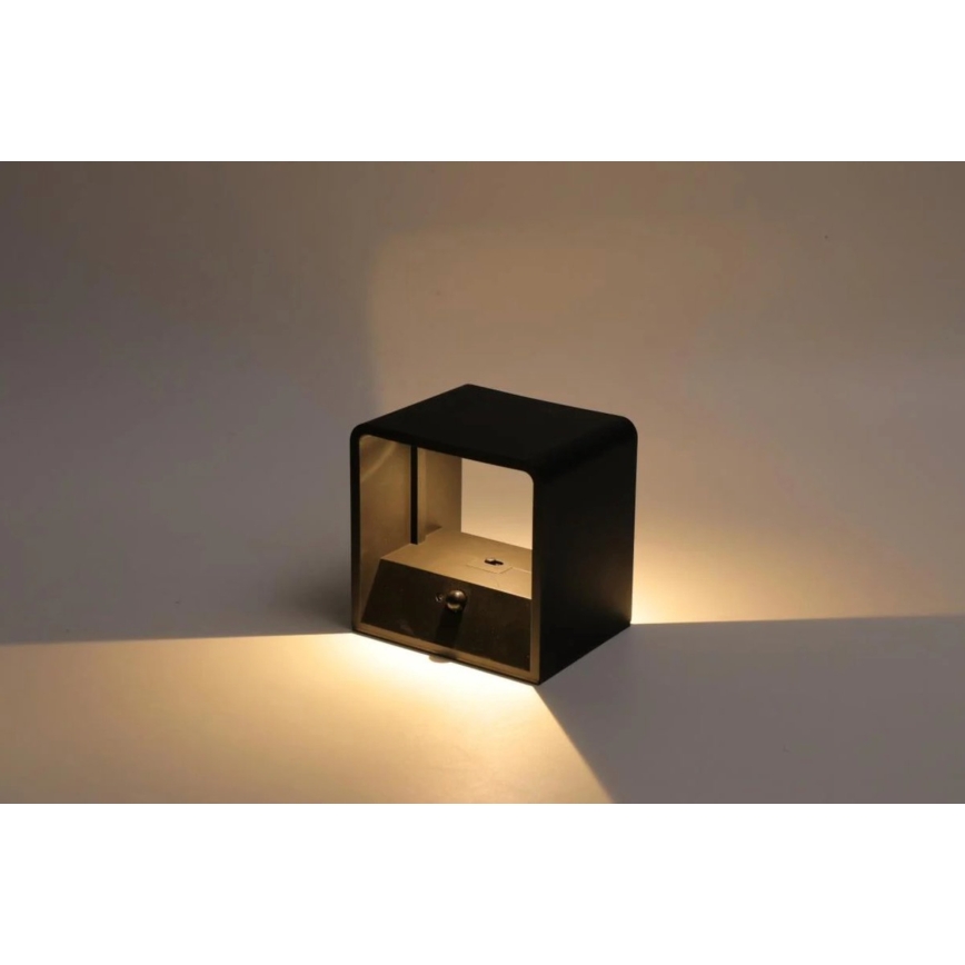 HÖFFTECH - LED Nabíjecí nástěnné svítidlo se senzorem pohybu LED/0,8W/3,7V 1200 mAh