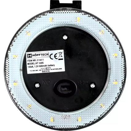 HÖFFTECH - LED Solární nástěnná lampa LED/1,2V 600 mAh IP44