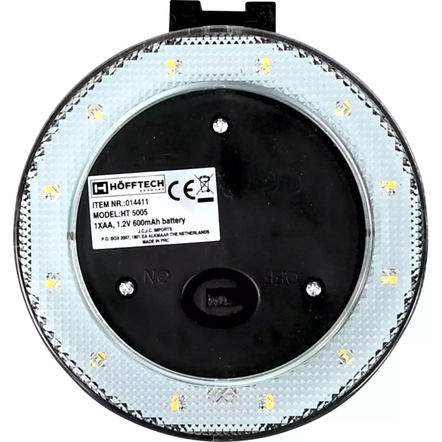 HÖFFTECH - LED Solární nástěnná lampa LED/1,2V 600 mAh IP44