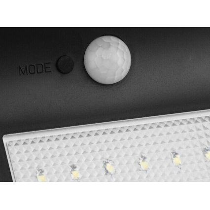 HÖFFTECH - LED Solární nástěnná lampa se senzorem pohybu a soumraku LED/3,7V 2200 mAh IP44