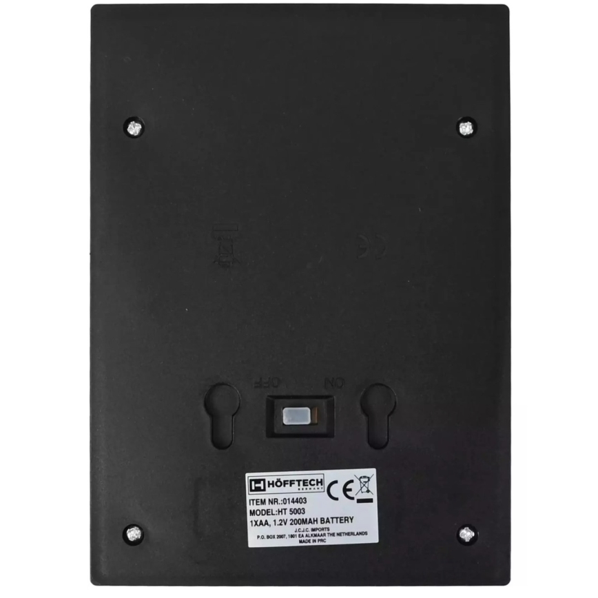 HÖFFTECH - LED Solární nástěnné svítidlo LED/1,2V 200 mAh IP44
