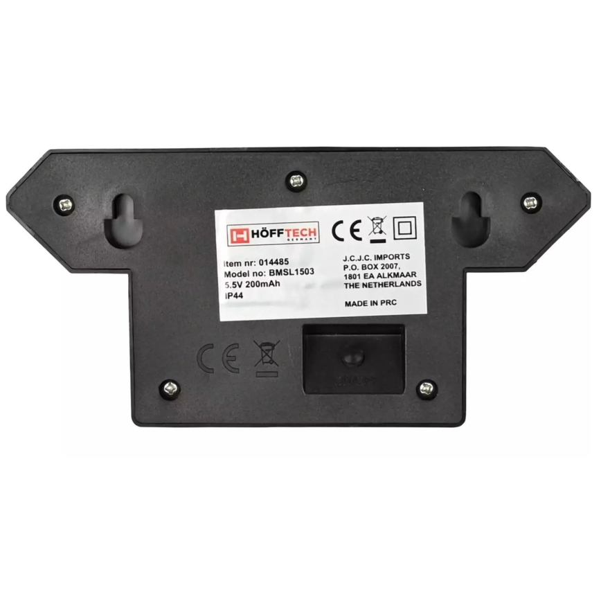HÖFFTECH - LED Solární nástěnné svítidlo se senzorem pohybu a soumraku LED/5,5V 200 mAh IP44