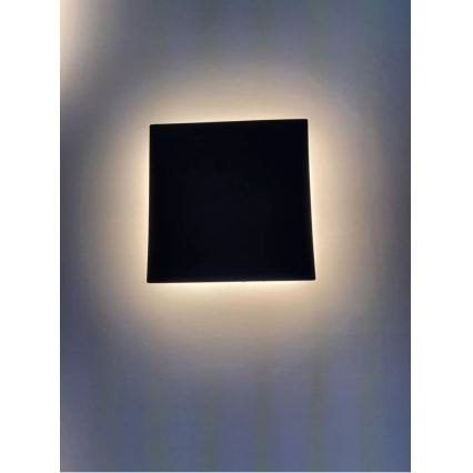 HÖFFTECH - LED Venkovní nástěnné svítidlo LED/10W/230V čtvercový IP65
