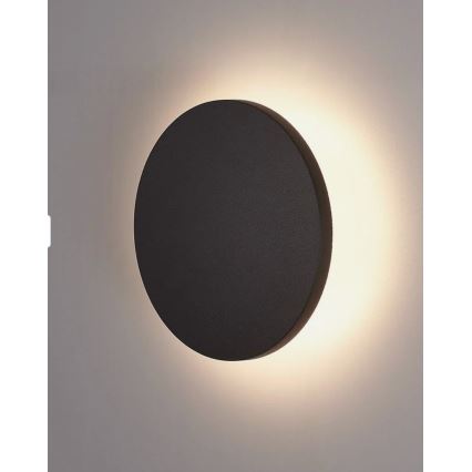 HÖFFTECH - LED Venkovní nástěnné svítidlo LED/10W/230V kulatý IP65