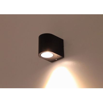 HÖFFTECH - Venkovní nástěnné svítidlo 1xGU10/35W/230V IP65