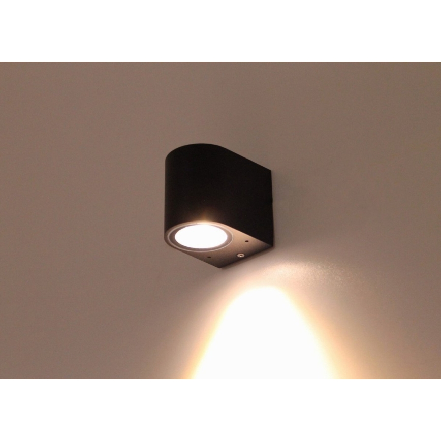 HÖFFTECH - Venkovní nástěnné svítidlo 1xGU10/35W/230V IP65