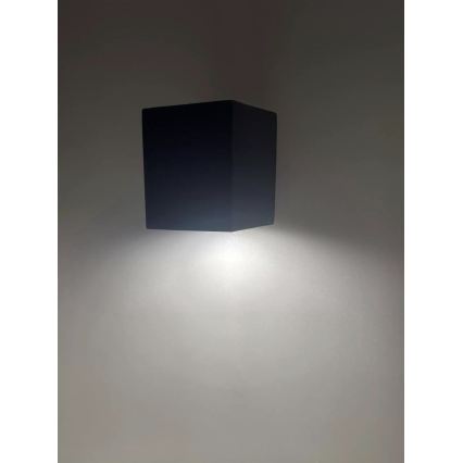HÖFFTECH - Venkovní nástěnné svítidlo 1xGU10/35W/230V IP65