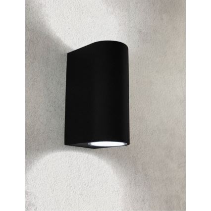 HÖFFTECH - Venkovní nástěnné svítidlo 2xGU10/35W/230V IP65