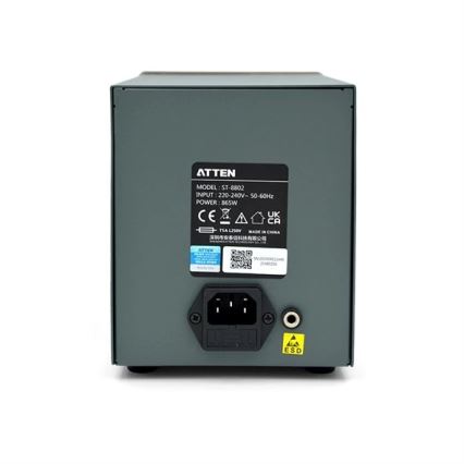 Horkovzdušná a pájecí stanice s LCD displejem 800W/230V