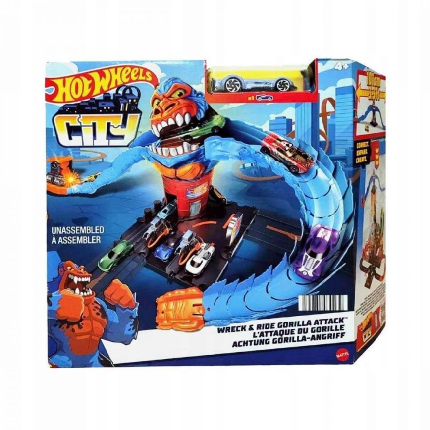 Hot Wheels - Autodráha City Gorilla