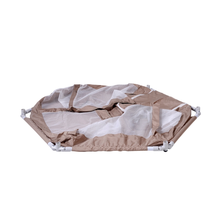 Hrací ohrádka 120 cm hnědá