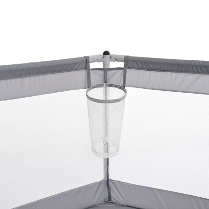 Hrací ohrádka 120 cm šedá