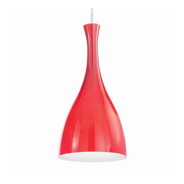 Ideal Lux 13251 - Závěsné svítidlo OLIMPIA SP1 ROSSO 1xE27/60W/230V Ideal Lux 13251 - Závěsné svítidlo OLIMPIA SP1 ROSSO 1xE27/60W/230V