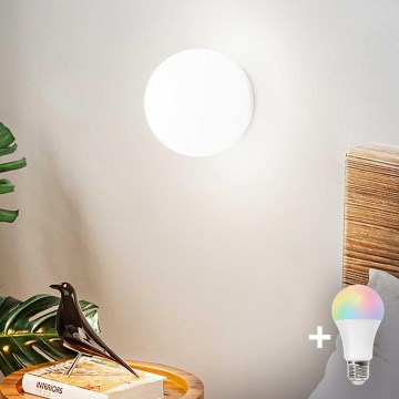 Ideal Lux 59815 - LED RGBW Stmívatelné nástěnné svítidlo MAPA 1xE27/9W/230V 2700-6500K