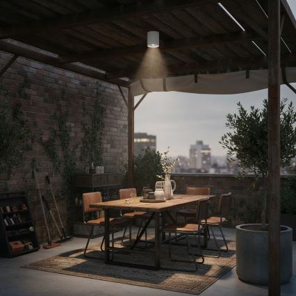 Ideal Lux - Koupelnové bodové svítidlo GUN 1xGU10/28W/230V IP44 bílá