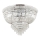 Ideal Lux - Křišťálové stropní svítidlo DUBAI 24xE14/28W/230V pr. 78 cm lesklý chrom