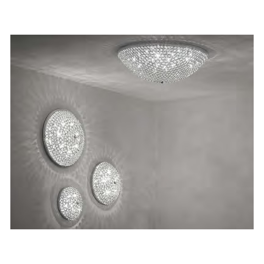 Ideal Lux - Křišťálové stropní svítidlo ORION 12xG9/40W/230V