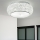 Ideal Lux - Křišťálové stropní svítidlo PASHA 14xE14/40W/230V pr. 65 lesklý chrom
