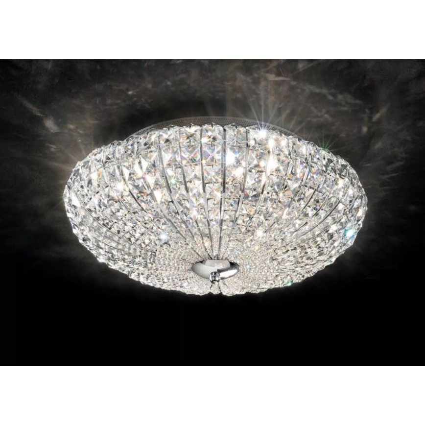 Ideal Lux - Křišťálové stropní svítidlo VIRGIN 6xG9/40W/230V