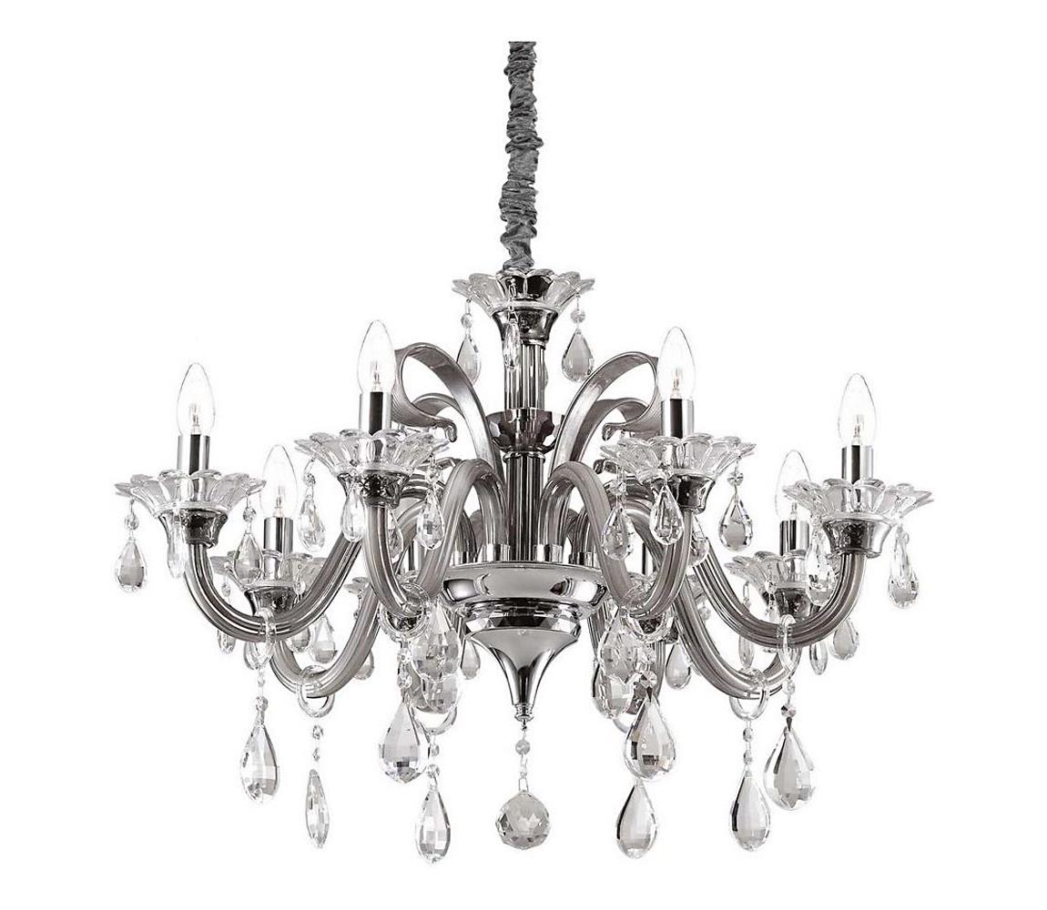 Ideal Lux Ideal Lux - Křišťálový lustr na lanku COLOSSAL 8xE14/40W/230V ID081519