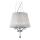 Ideal Lux - Křišťálový lustr na lanku PEGASO 3xE14/28W/230V pr. 40 cm lesklý chrom