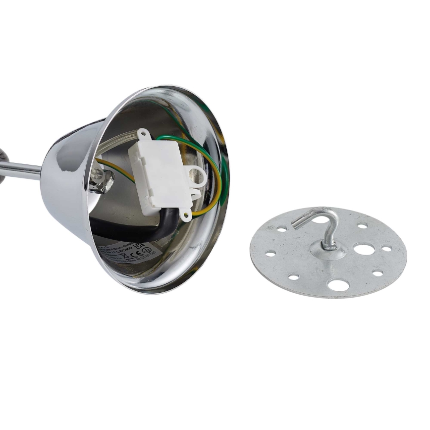 Ideal Lux - Křišťálový lustr na řetězu FLORIAN 18xE14/40W/230V pr. 86 cm čirá