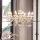 Ideal Lux - Křišťálový lustr na řetězu NEGRESCO 10xE14/28W/230V pr. 85 cm zlatá