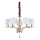 Ideal Lux - Křišťálový lustr na řetězu PEGASO 5xE14/28W/230V pr. 72 cm zlatá