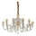 Ideal Lux - Křišťálový lustr na řetězu STRAUSS 12xE14/40W/230V pr. 84,5 cm mosaz