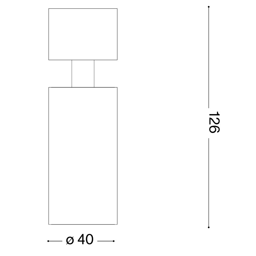 Ideal Lux - LED Bodové svítidlo DYNAMITE 1xGU10/7W/230V CRI 90 černá