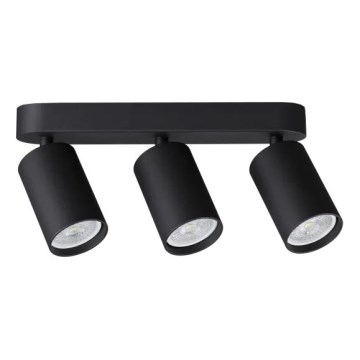 Ideal Lux - LED Bodové svítidlo DYNAMITE 3xGU10/7W/230V CRI 90 černá