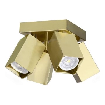 Ideal Lux - LED Bodové svítidlo DYNAMITE 4xGU10/7W/230V CRI 90 mosaz