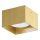 Ideal Lux - LED Bodové svítidlo SPIKE 1xGX53/9W/230V 10x10 cm zlatá