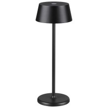 Ideal Lux - LED Dotyková stmívatelná lampa PURE LED/1,5W/3,7V IP54 černá