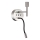 Ideal Lux - LED Flexibilní lampa s monturou SET UP 1xE27/42W + LED/3W/230V CRI 90 USB lesklý chrom