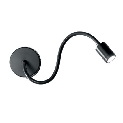Ideal Lux - LED Flexibilní lampička FOCUS LED/4W/230V CRI 90 černá